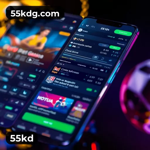 Plataforma 55kd - experiência mobile certificada e transparente